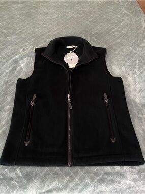 Aigle New Shepper Fleece Vest Midnight Black T-Kit Full Zip XL